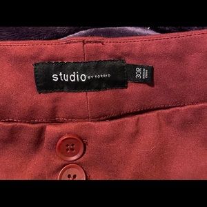 Torrid red slacks
